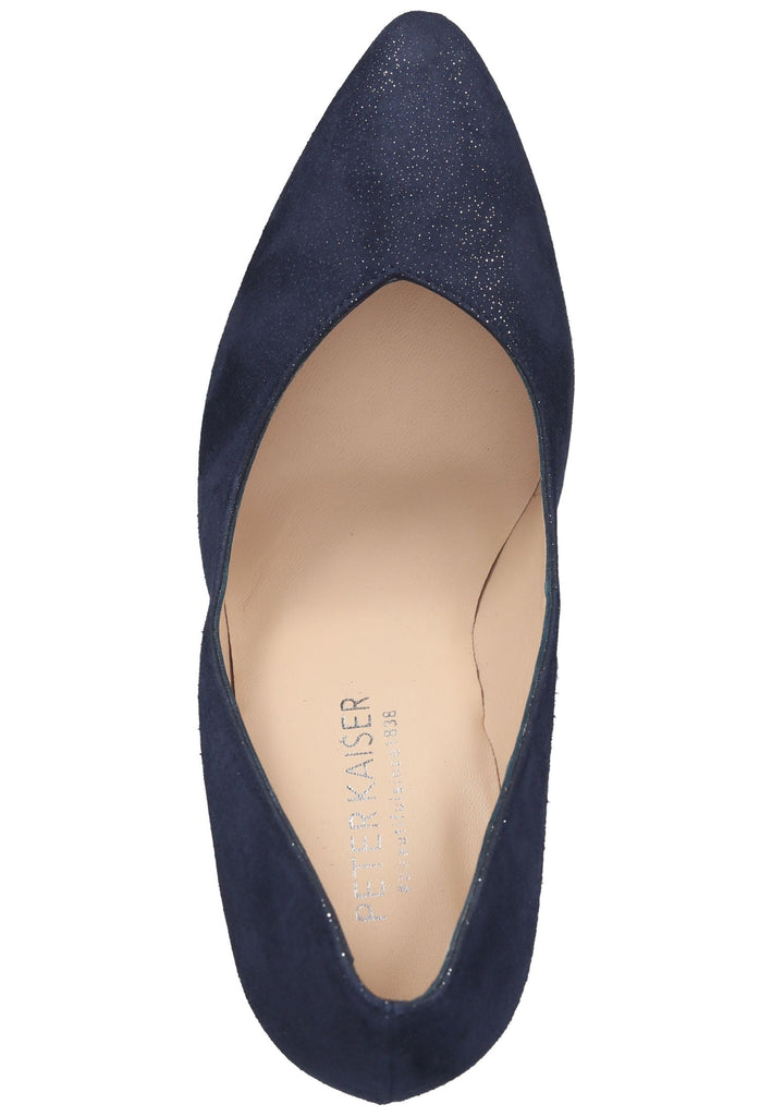 Peter Kaiser Pumps Textil Dunkelblau