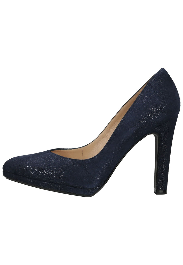 Peter Kaiser Pumps Textil Dunkelblau