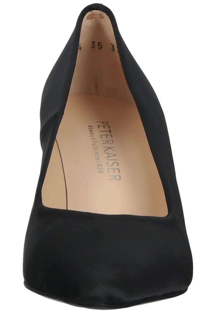 Peter Kaiser Pumps Textil Schwarz
