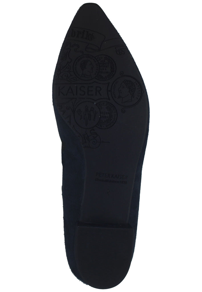 Peter Kaiser Pumps Veloursleder Blau