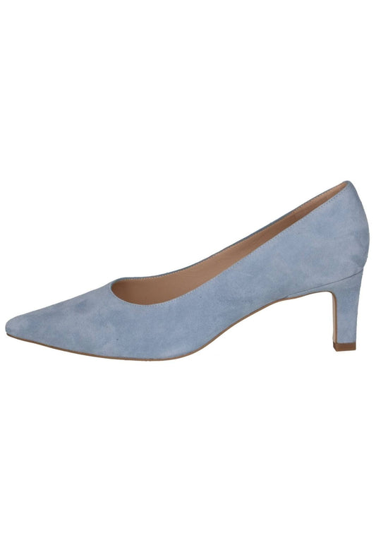 Peter Kaiser Pumps Veloursleder Hellblau