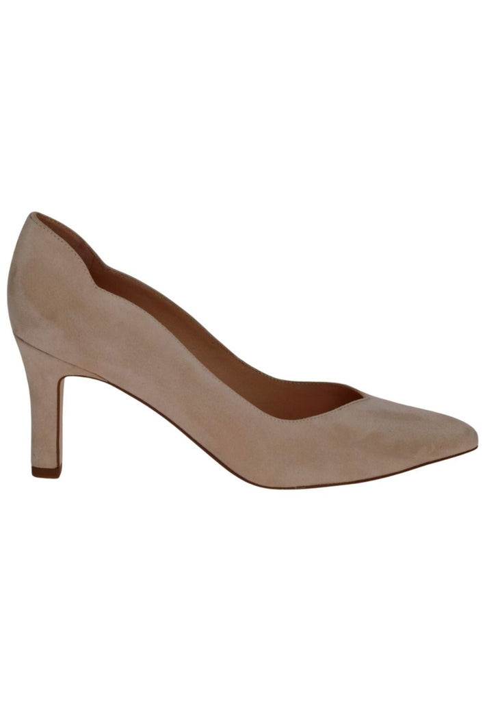 Peter Kaiser Pumps Veloursleder Sand