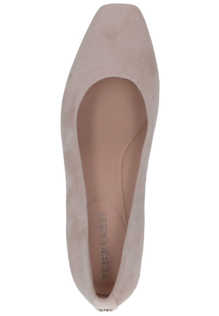 Peter Kaiser Pumps Veloursleder Sand