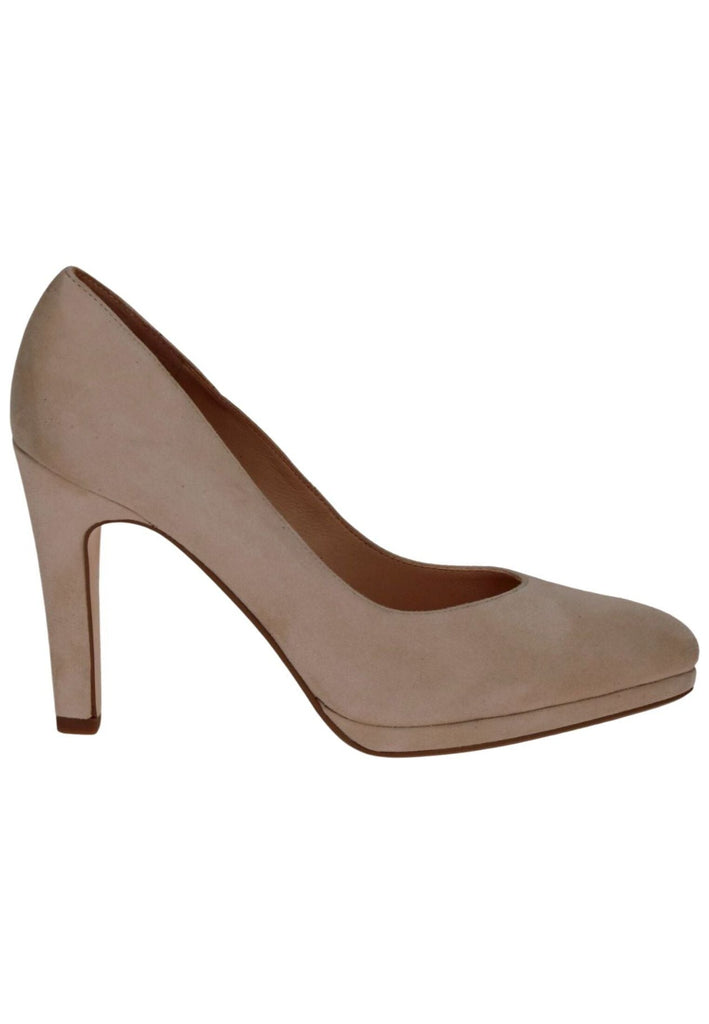 Peter Kaiser Pumps Veloursleder Sand