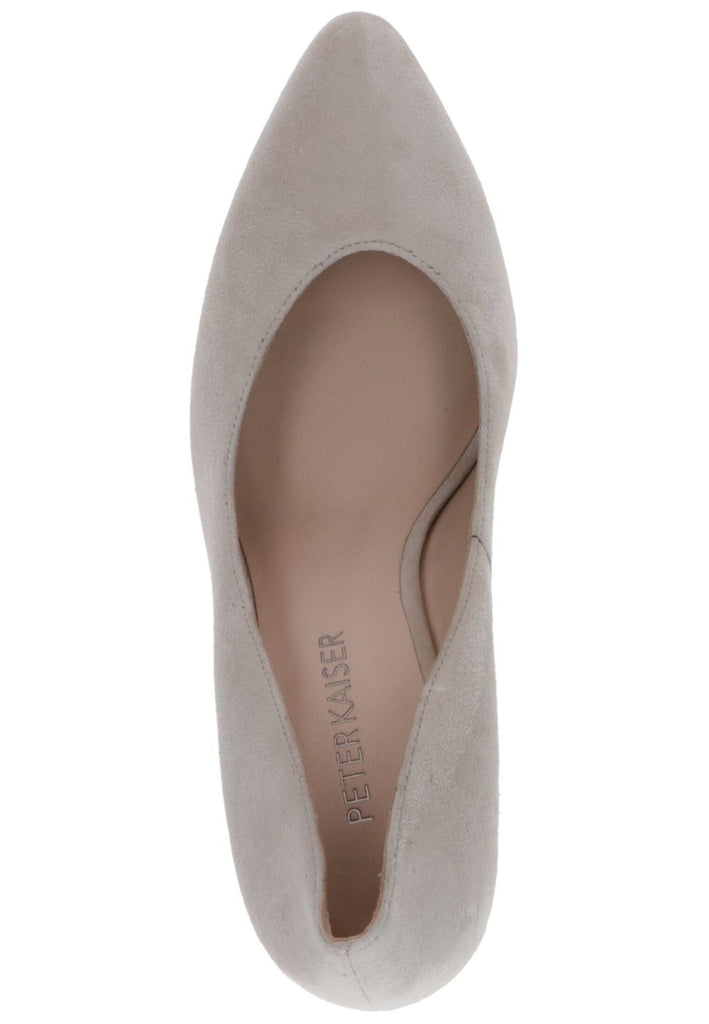Peter Kaiser Pumps Veloursleder Sand