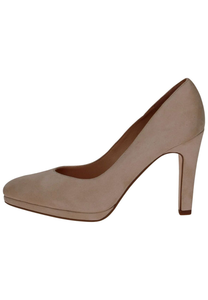 Peter Kaiser Pumps Veloursleder Sand