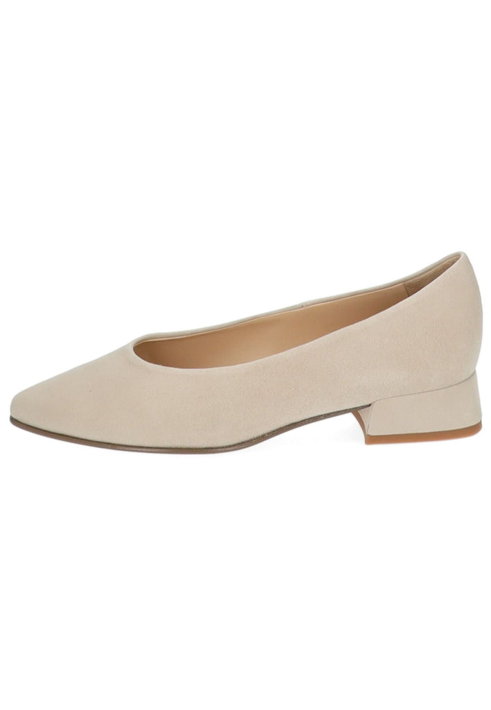 Peter Kaiser Pumps Veloursleder Sand