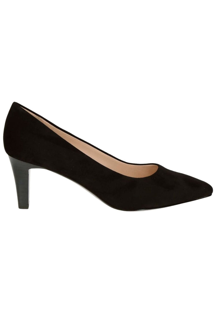 Peter Kaiser Pumps Veloursleder Schwarz