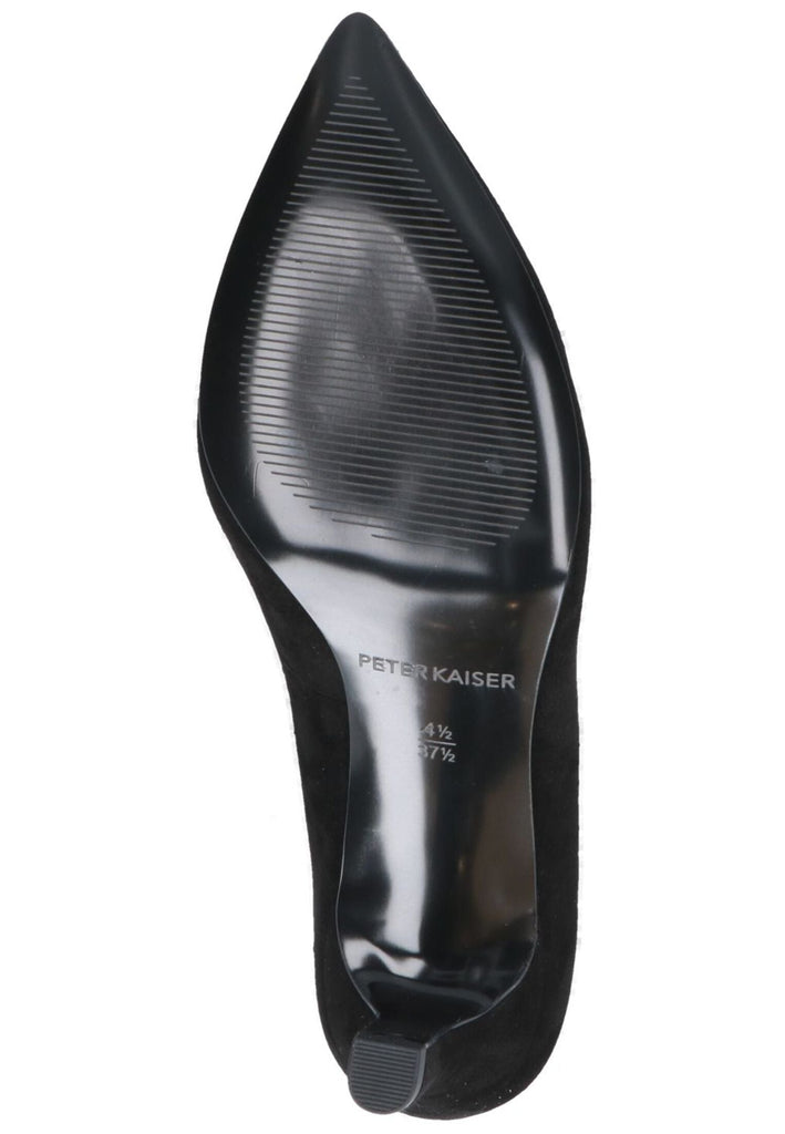 Peter Kaiser Pumps Veloursleder Schwarz