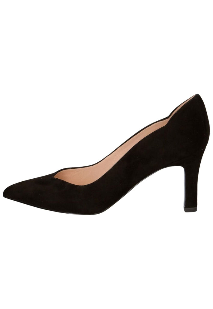 Peter Kaiser Pumps Veloursleder Schwarz