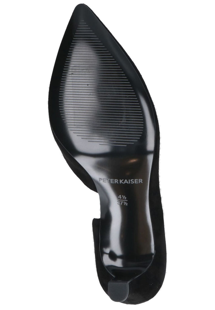 Peter Kaiser Pumps Veloursleder Schwarz