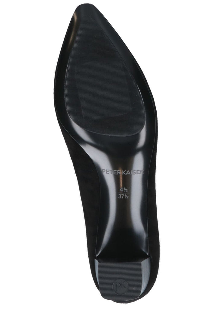 Peter Kaiser Pumps Veloursleder Schwarz