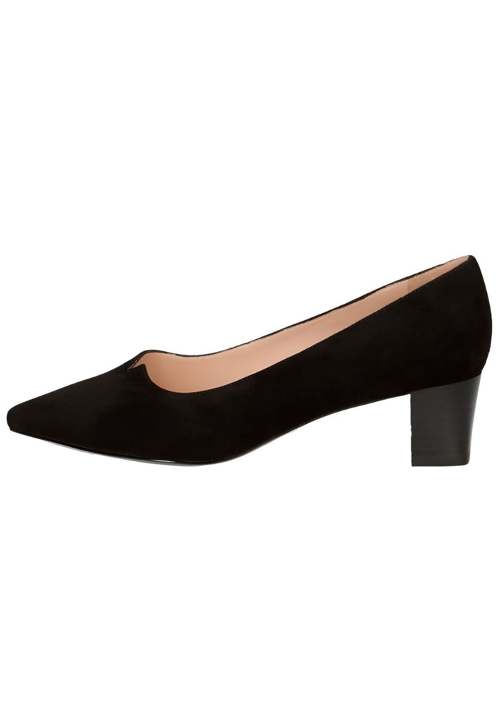 Peter Kaiser Pumps Veloursleder Schwarz