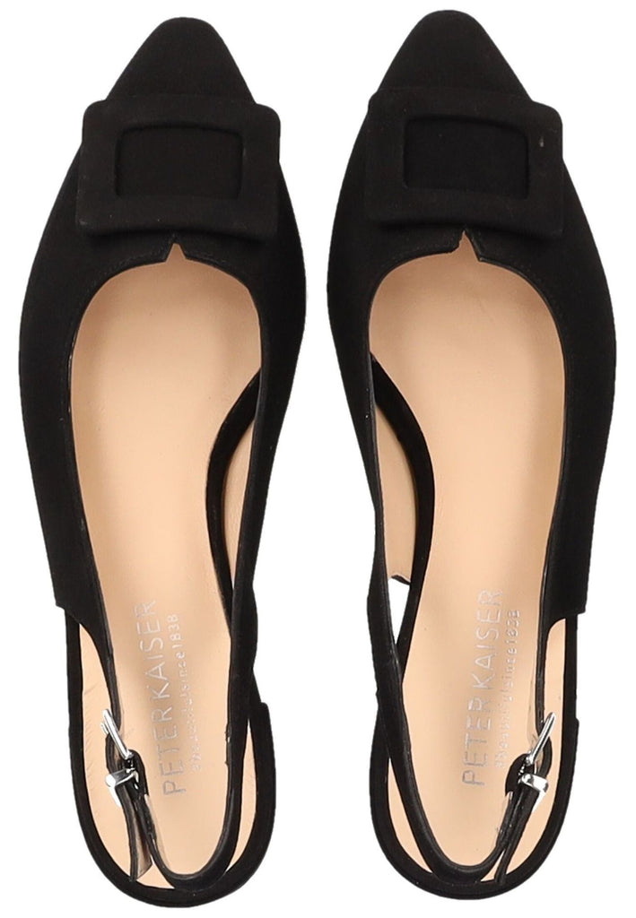 Peter Kaiser Pumps Veloursleder Schwarz