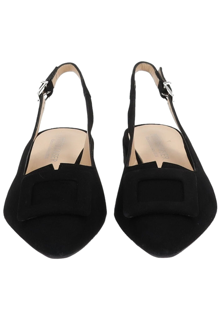 Peter Kaiser Pumps Veloursleder Schwarz