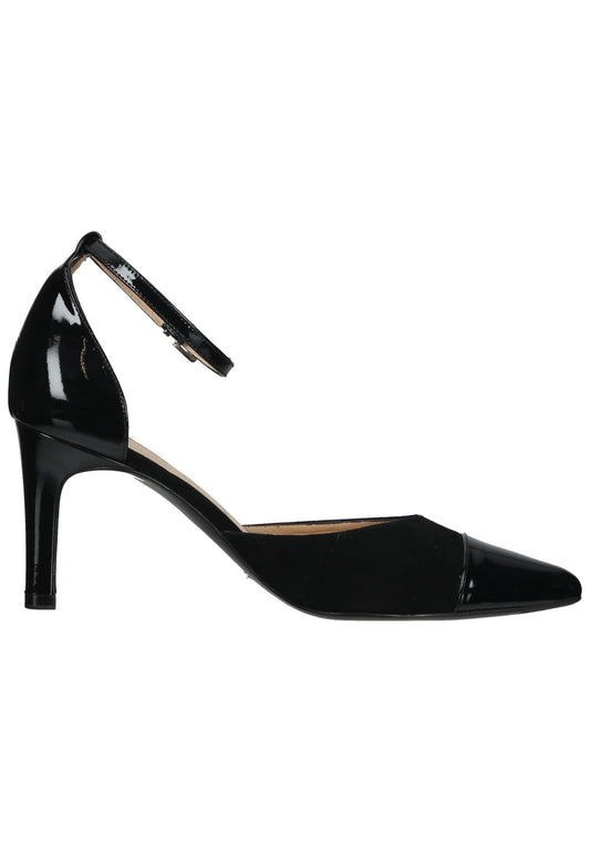 Peter Kaiser Pumps Veloursleder Schwarz
