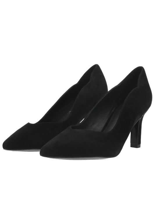 Peter Kaiser Pumps Veloursleder Schwarz