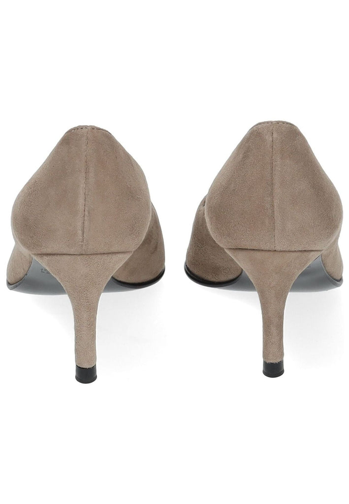 Peter Kaiser Pumps Veloursleder Taupe