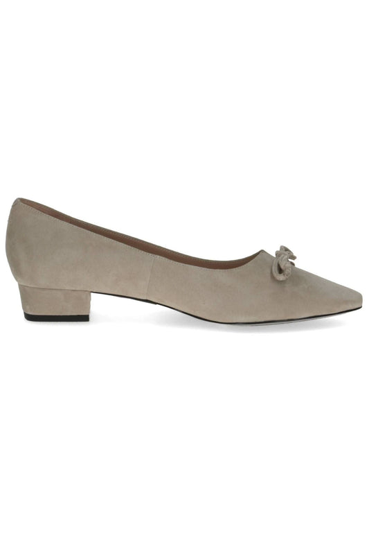 Peter Kaiser Pumps Veloursleder Taupe