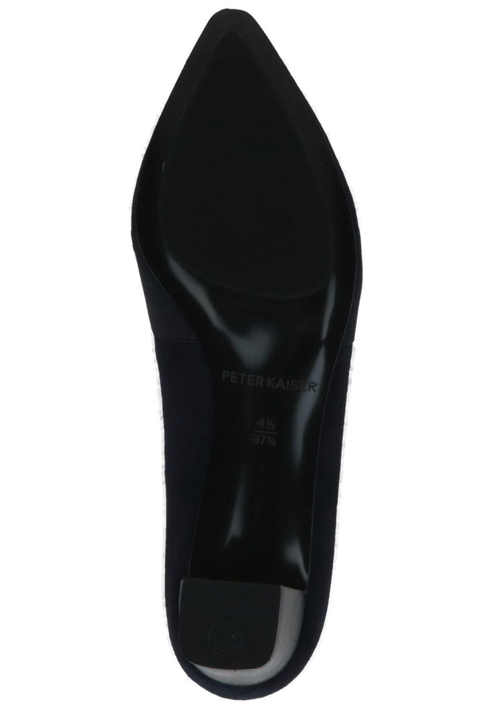 Peter Kaiser Pumps Veloursleder/Textil Dunkelblau