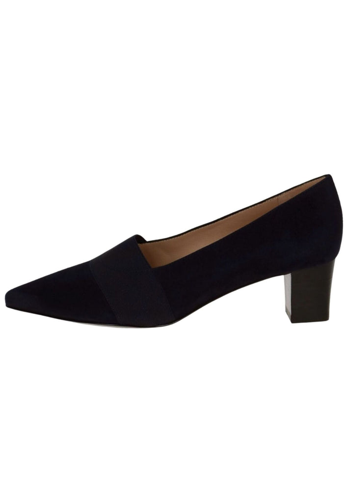Peter Kaiser Pumps Veloursleder/Textil Dunkelblau