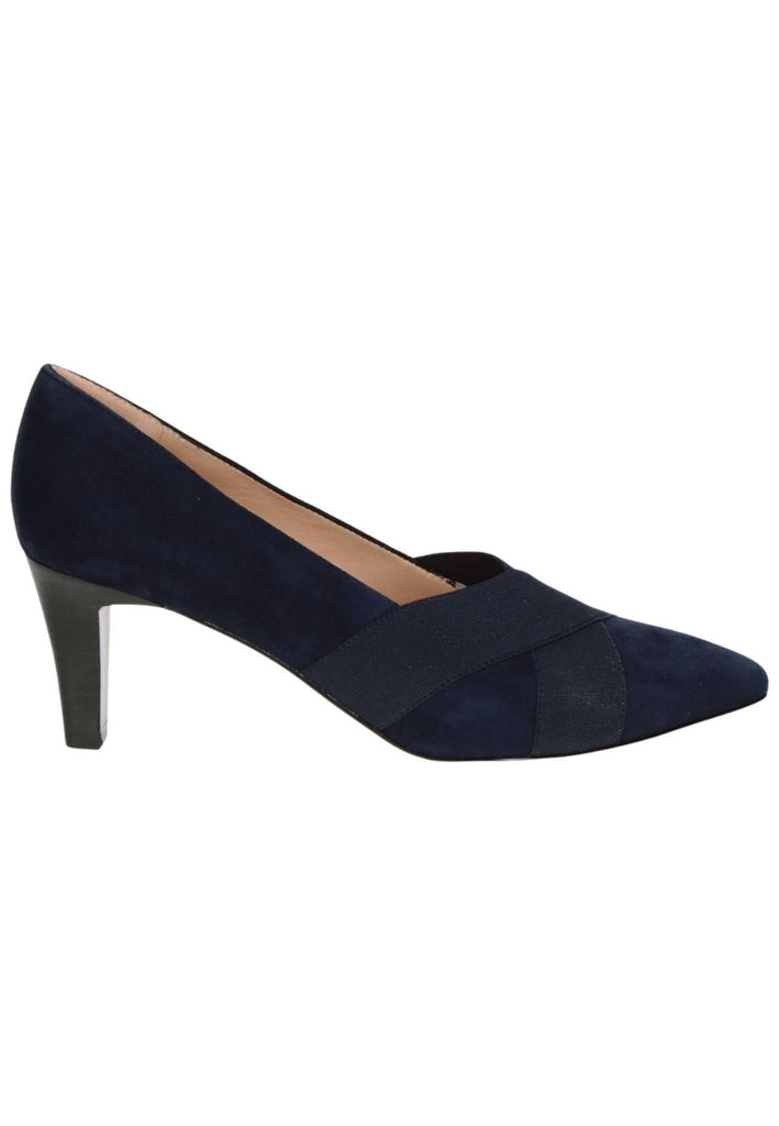 Peter Kaiser Pumps Veloursleder/Textil Dunkelblau