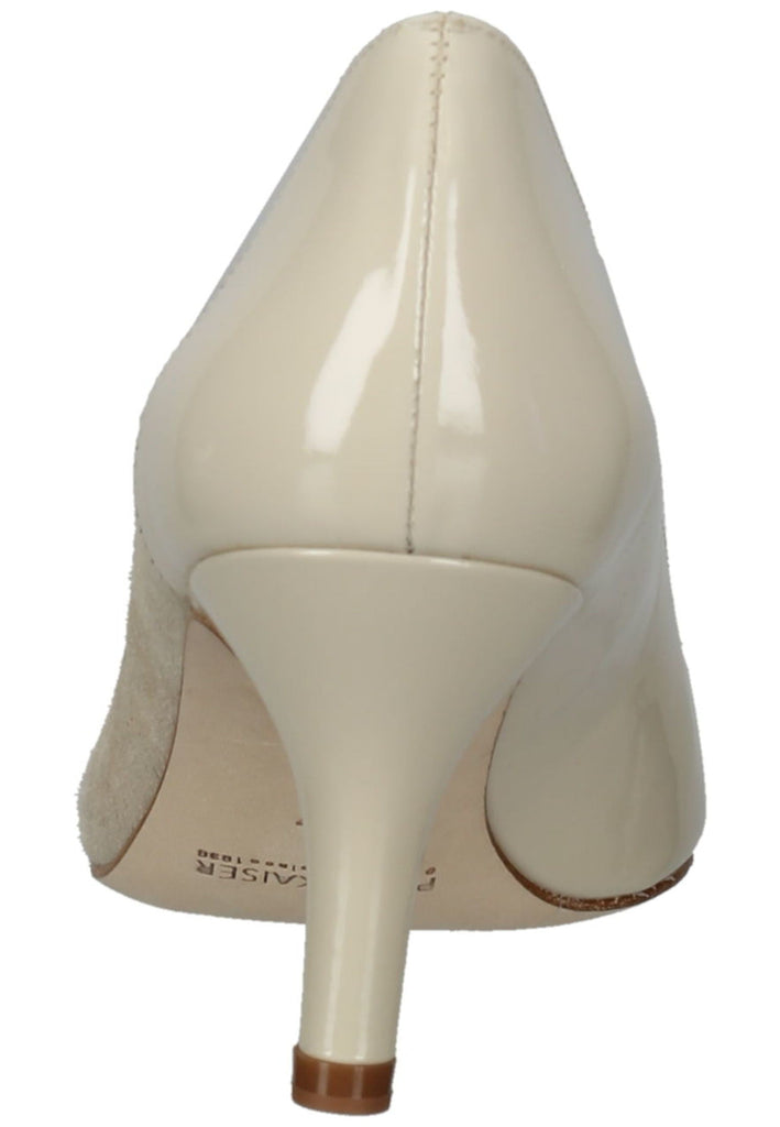 Peter Kaiser Pumps Veloursleder/Textil Sand