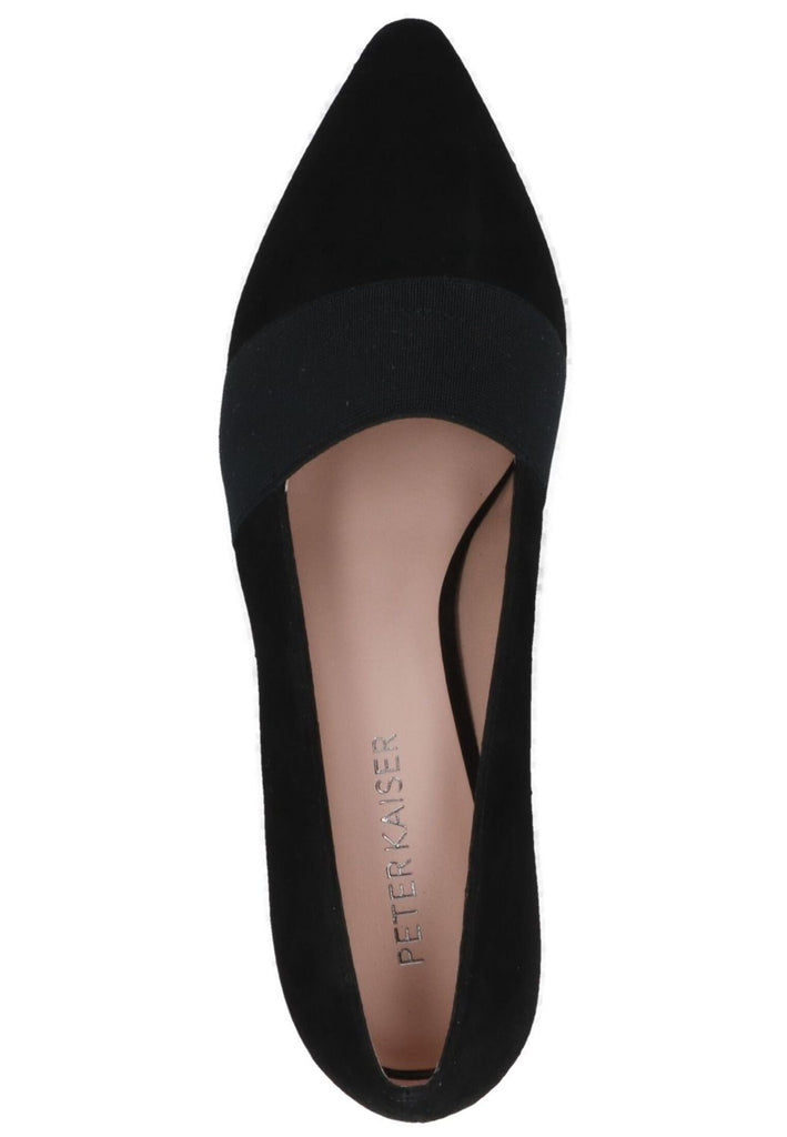 Peter Kaiser Pumps Veloursleder/Textil Schwarz