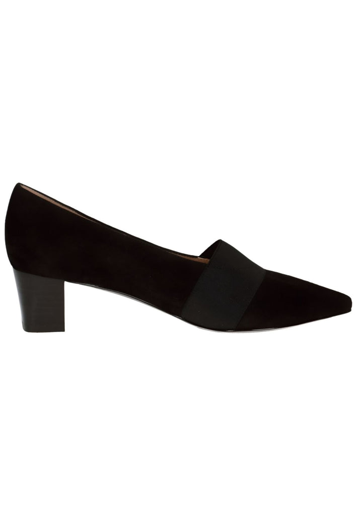 Peter Kaiser Pumps Veloursleder/Textil Schwarz