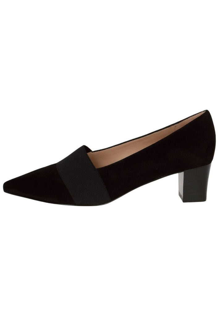 Peter Kaiser Pumps Veloursleder/Textil Schwarz