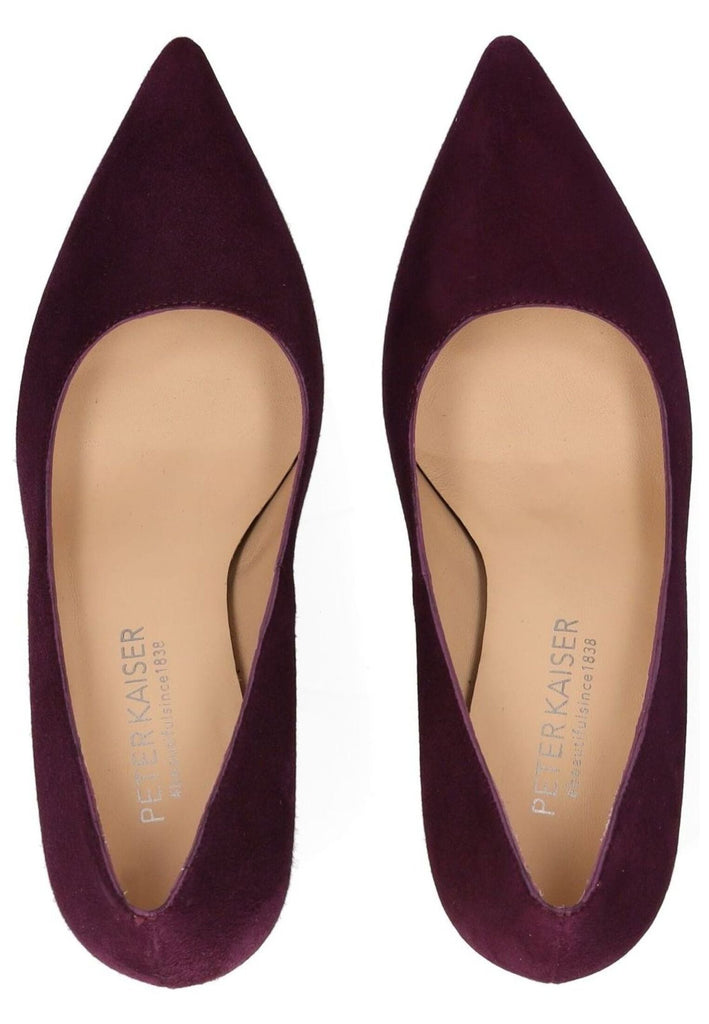 Peter Kaiser Pumps Veloursleder Violett
