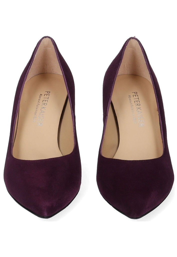 Peter Kaiser Pumps Veloursleder Violett