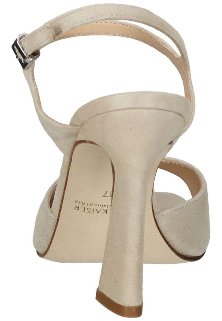 Peter Kaiser Sandalen Veloursleder Sand