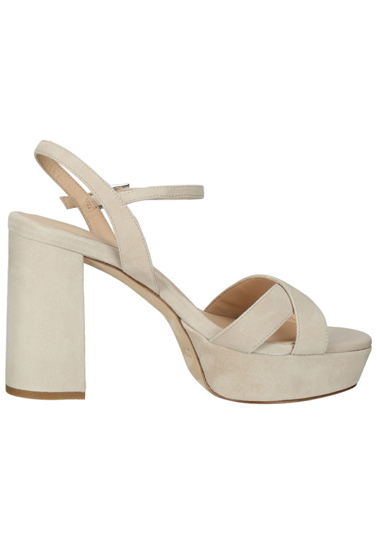 Peter Kaiser Sandalen Veloursleder Sand