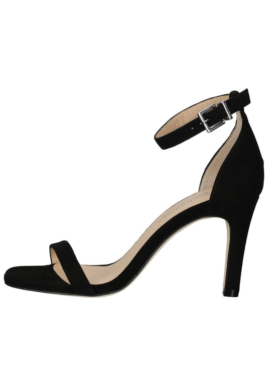 Peter Kaiser Sandalen Veloursleder Schwarz