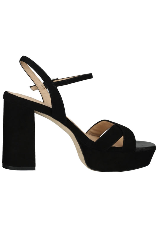 Peter Kaiser Sandalen Veloursleder Schwarz