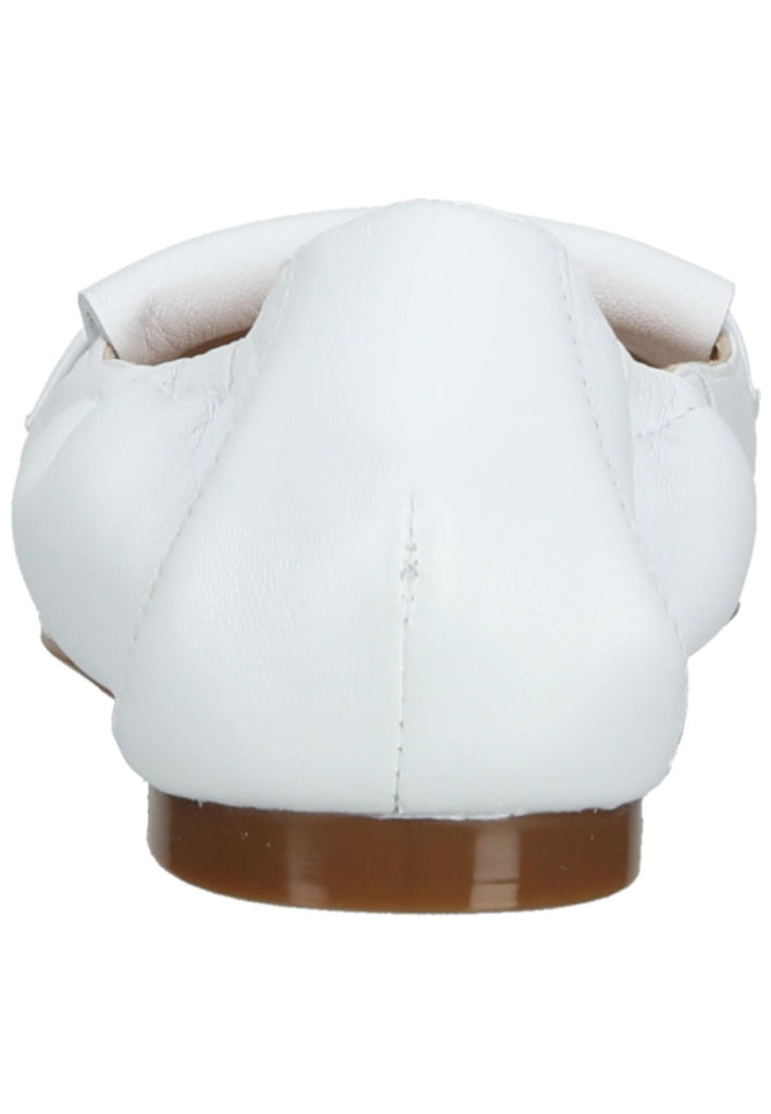 Peter Kaiser Slipper Leder Weiß