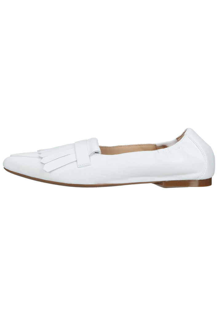 Peter Kaiser Slipper Leder Weiß