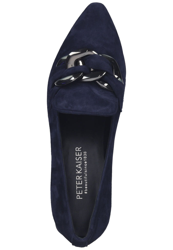 Peter Kaiser Slipper Veloursleder Navy