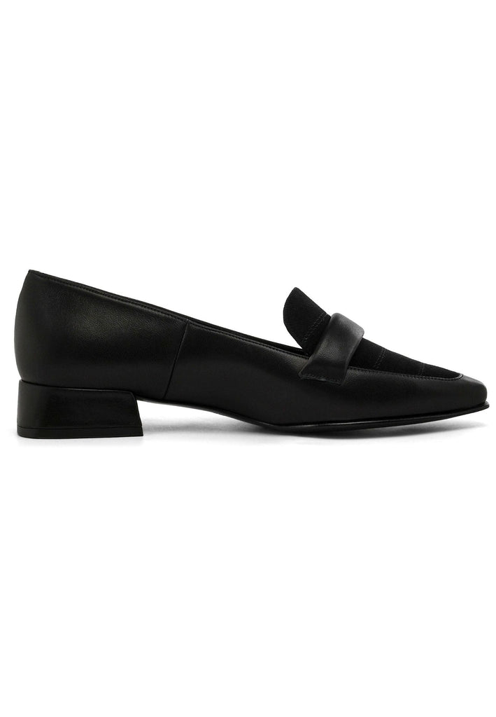 Peter Kaiser Slipper Veloursleder Schwarz