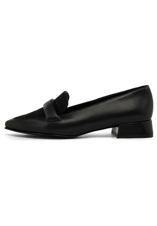 Peter Kaiser Slipper Veloursleder Schwarz