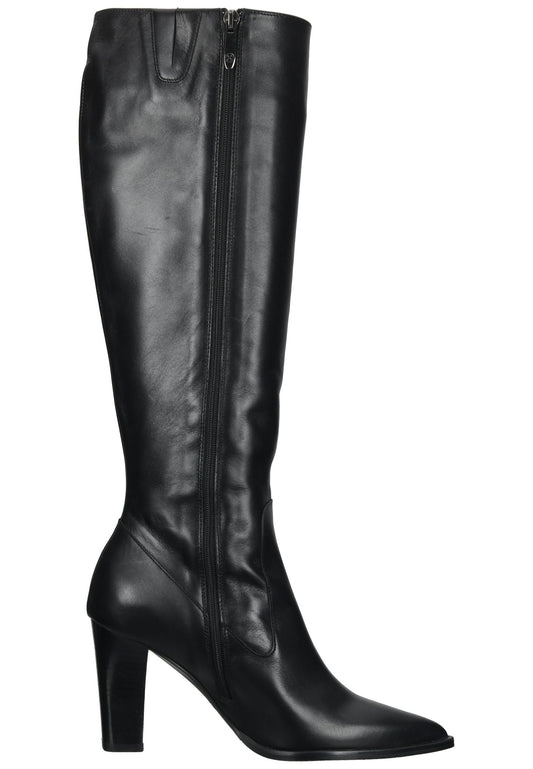 Peter Kaiser Stiefel Leder Schwarz
