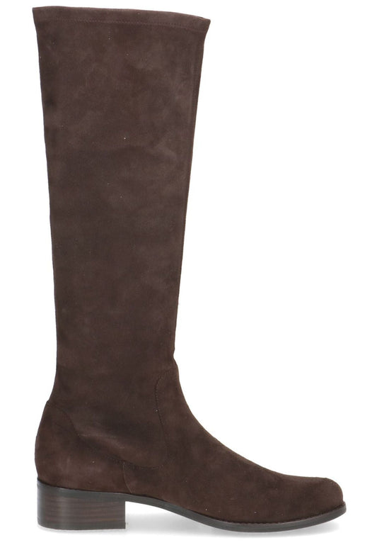 Peter Kaiser Stiefel Veloursleder Dunkelbraun