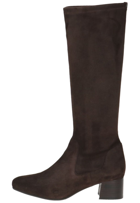 Peter Kaiser Stiefel Veloursleder Dunkelbraun
