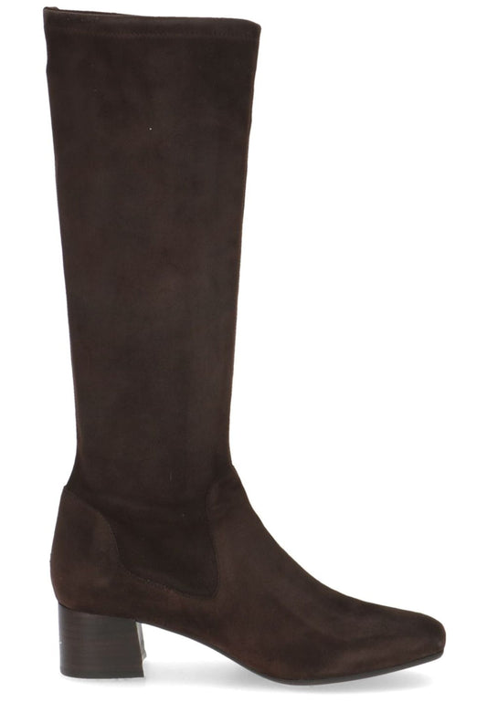 Peter Kaiser Stiefel Veloursleder Dunkelbraun