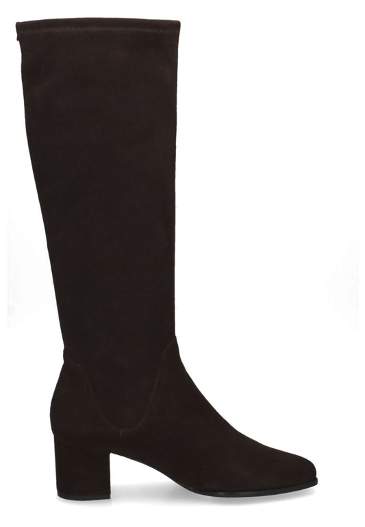 Peter Kaiser Stiefel Veloursleder Dunkelbraun
