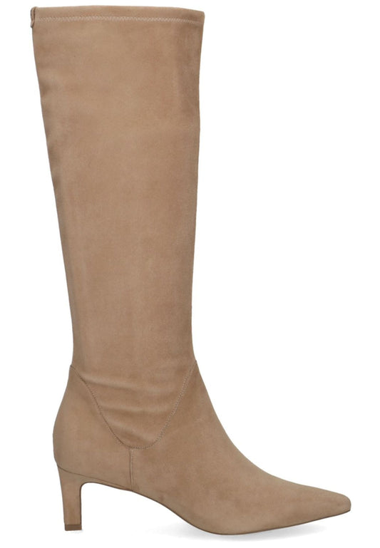 Peter Kaiser Stiefel Veloursleder Hellbraun