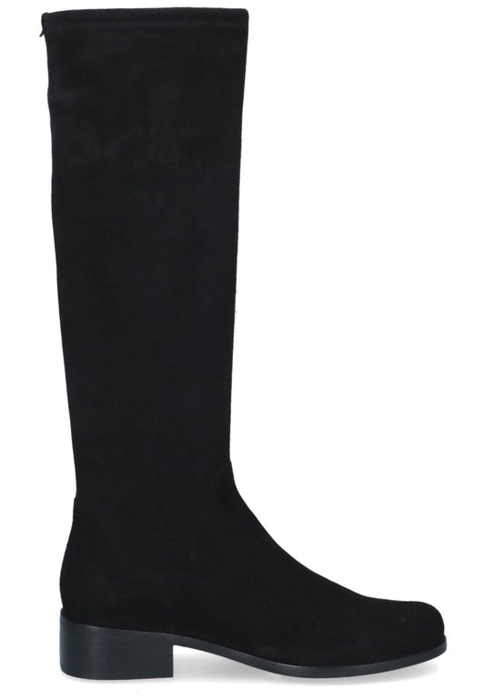 Peter Kaiser Stiefel Veloursleder Schwarz