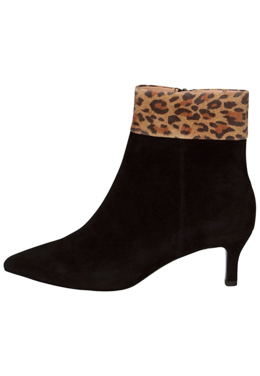 Peter Kaiser Stiefelette Leder Schwarz