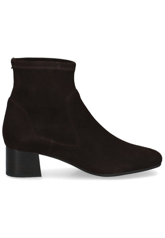 Peter Kaiser Stiefelette Veloursleder Dunkelbraun